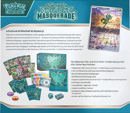 Pokémon TCG: Scarlet & Violet 6: Twilight Masquerade: Elite Trainer Box