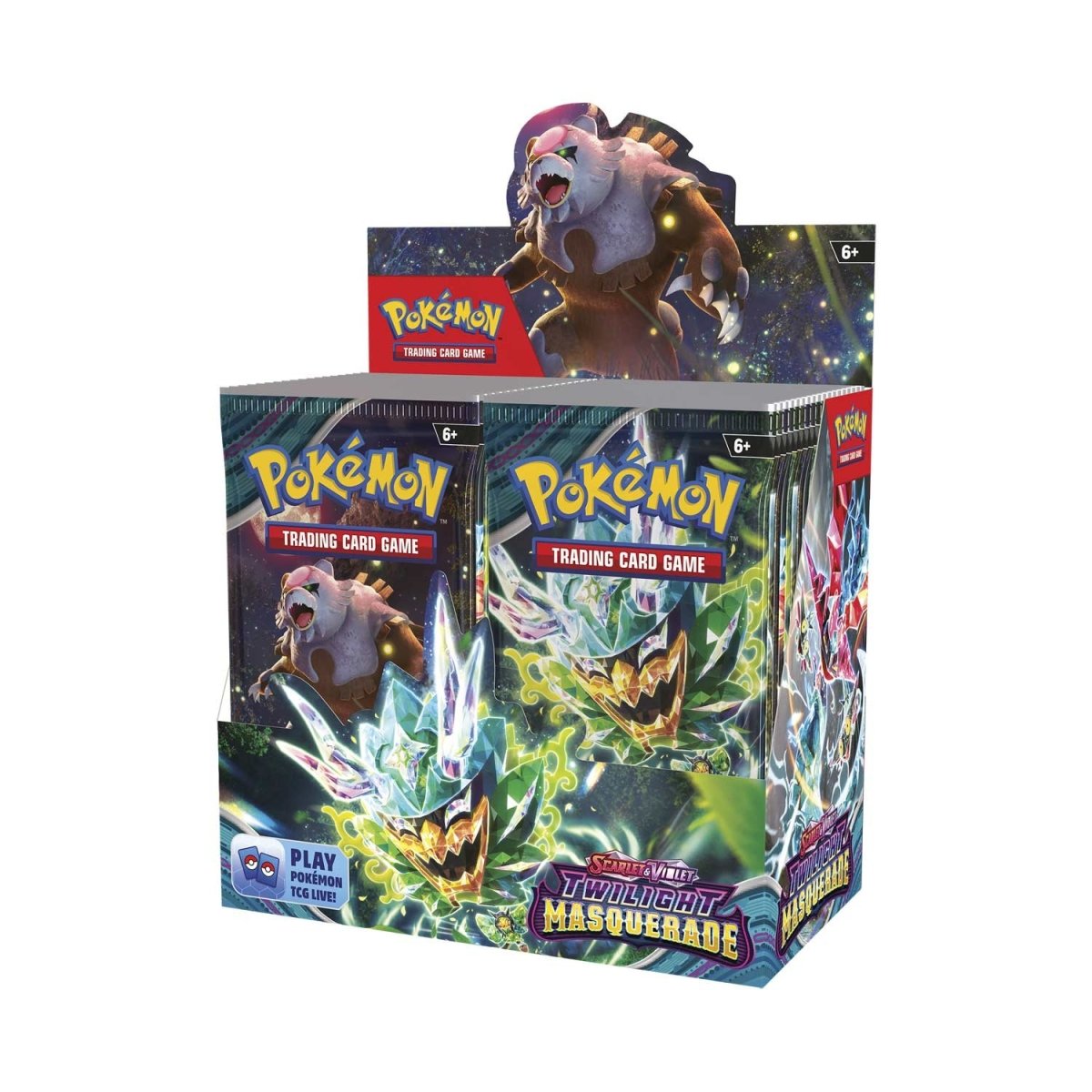 Pokémon TCG: Scarlet & Violet 6: Twilight Masquerade: Booster Display