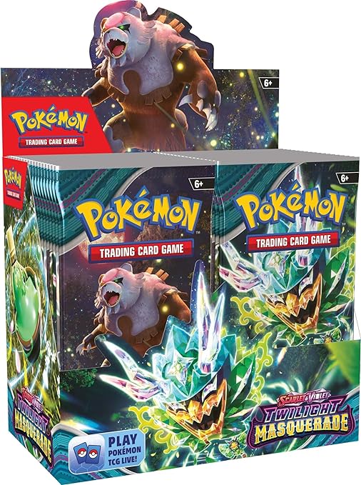 Pokémon TCG: Scarlet & Violet 6: Twilight Masquerade: Booster Display